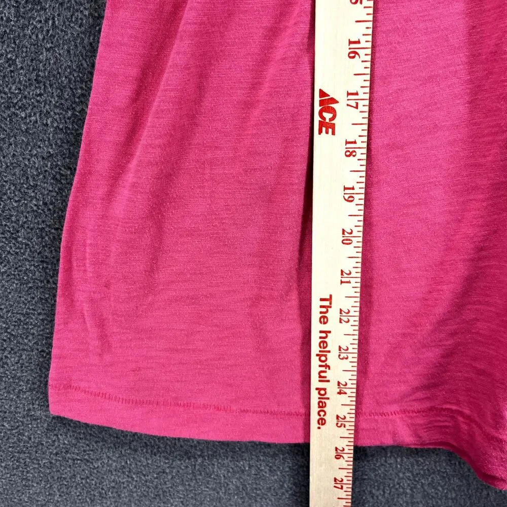 Old Navy Dress Girls Small 6 7 Pink short sleeves beach summer‎ crew neck